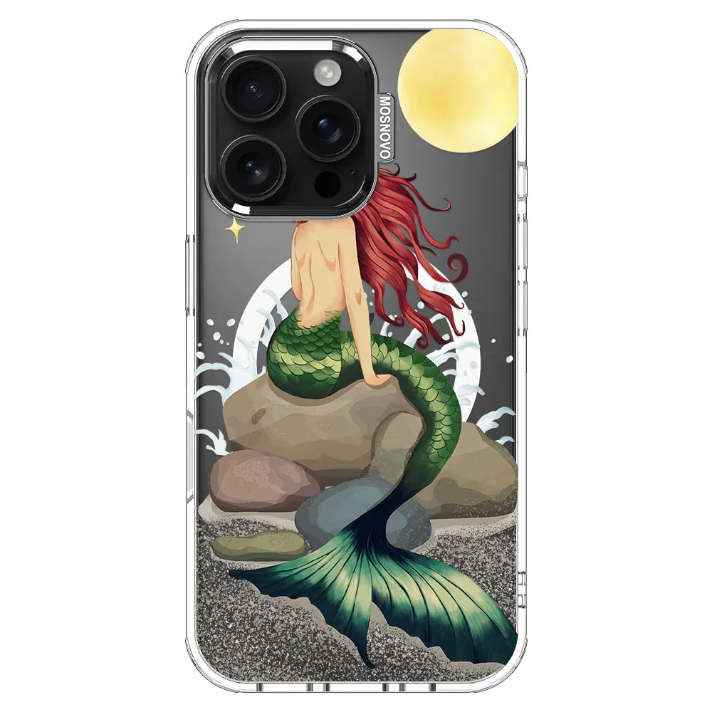 Fairy Mermaid Phone Case - iPhone 16 Pro Max Case Clear With MagSafe