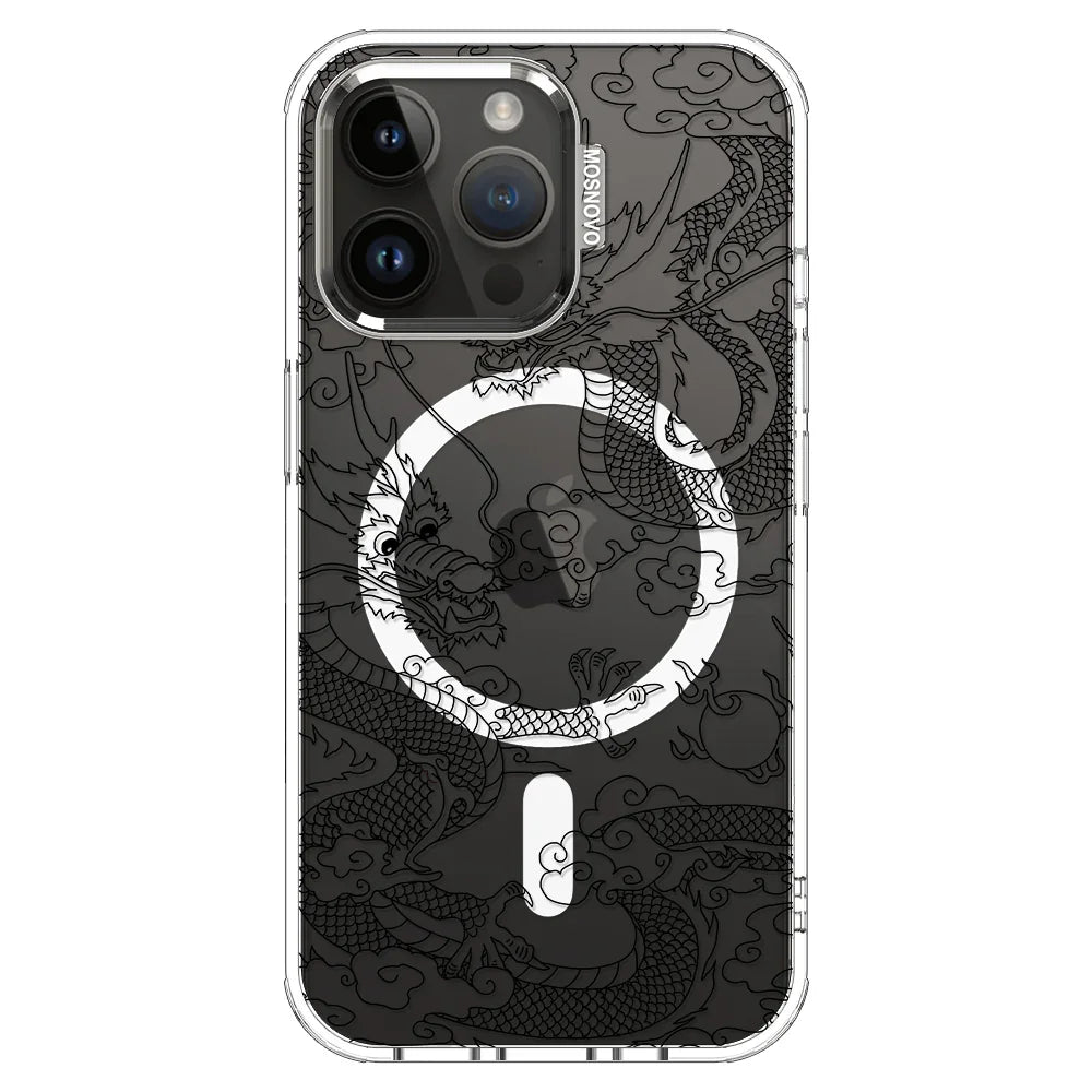 Black Dragon Phone Case - iPhone 14 Pro Max Case – MOSNOVO