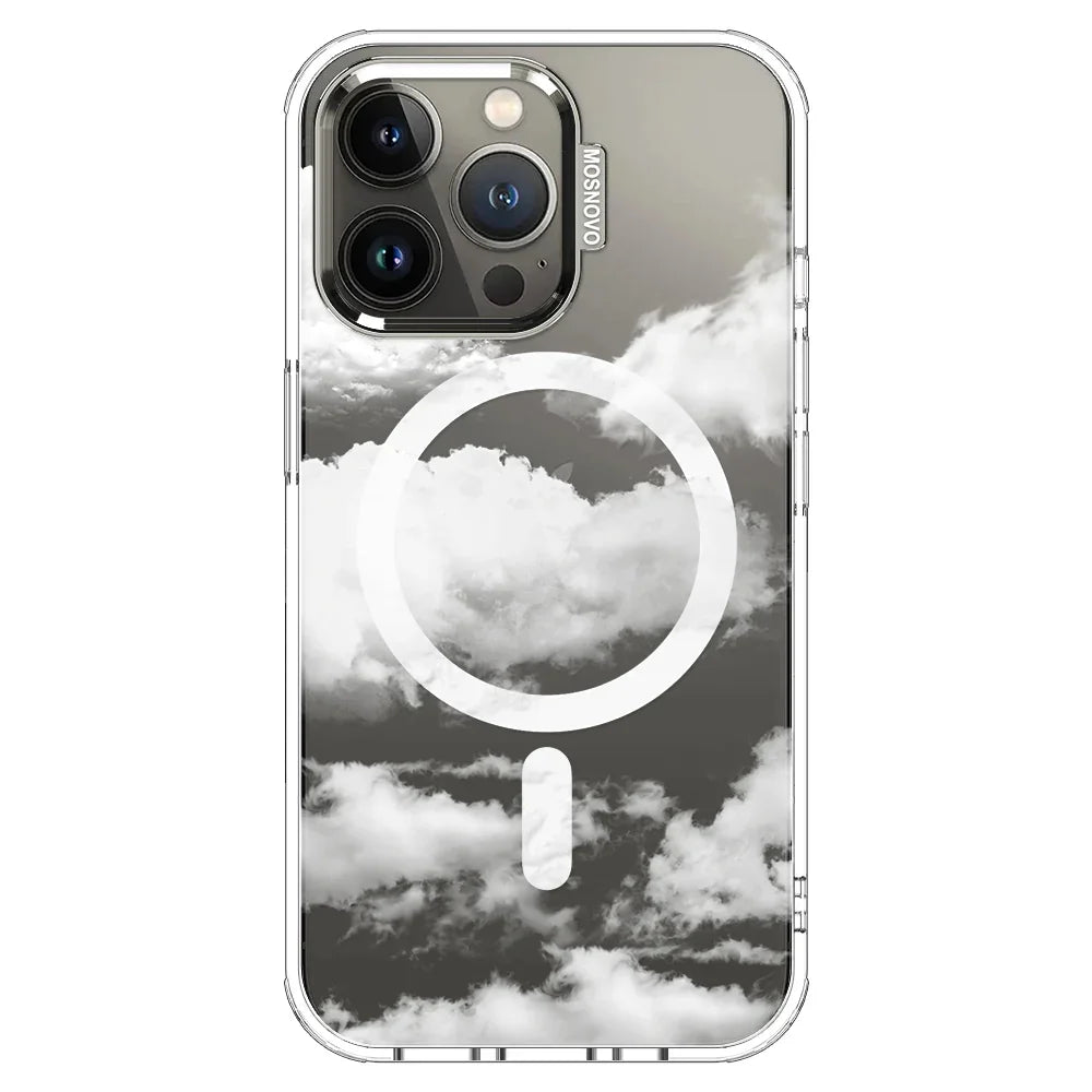 Cloud Phone Case - iPhone 13 Pro Case Clear With MagSafe