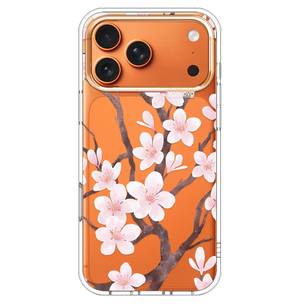 Cherry Blossom Flower Phone Case - iPhone 17 Pro Max Case – MOSNOVO