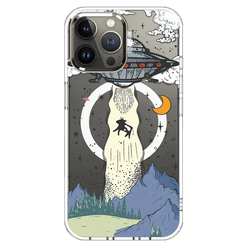 UFO Phone Case - iPhone 13 Pro Max Case Clear With MagSafe