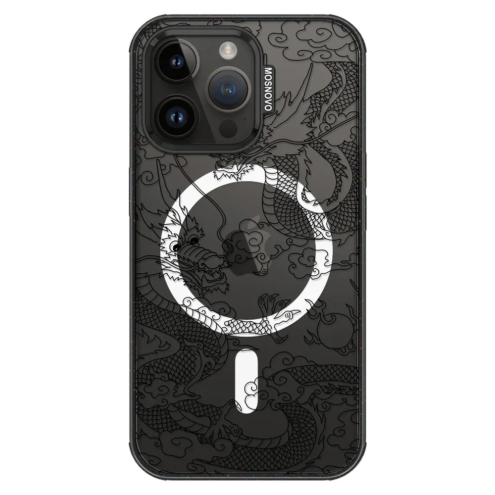 Black Dragon Phone Case - iPhone 14 Pro Max Case – MOSNOVO