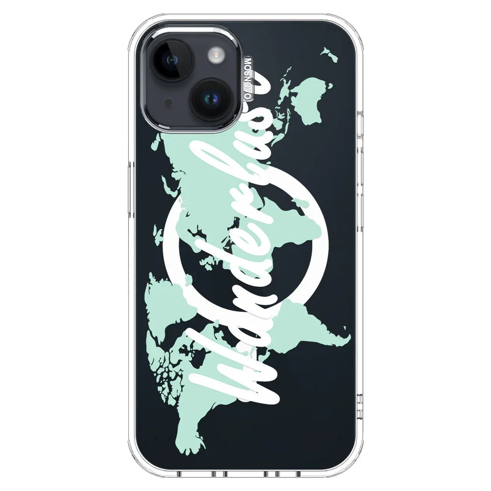 Wanderlust Phone Case - iPhone 13 Case Clear With MagSafe