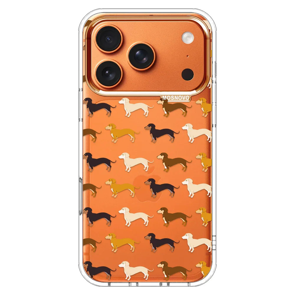 Cute Dachshund Phone Case iPhone 17 Pro Case – MOSNOVO