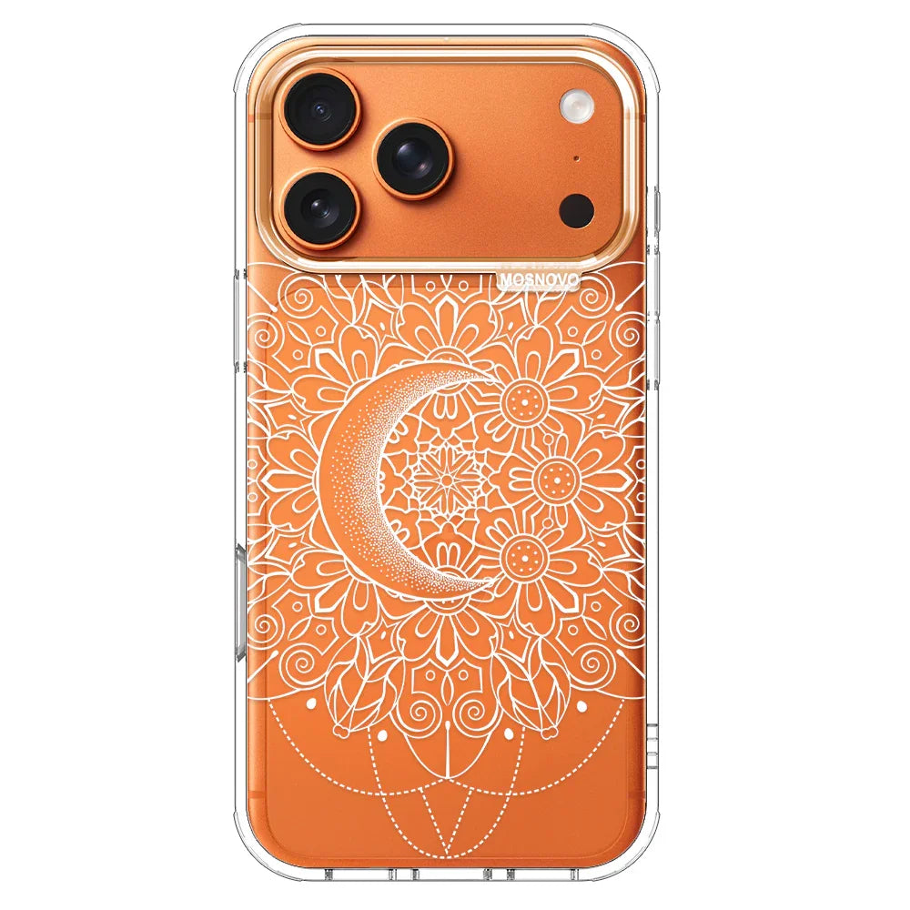Celestial Moon Mandala Phone Case - iPhone 17 Pro Max Case  MOSNOVO