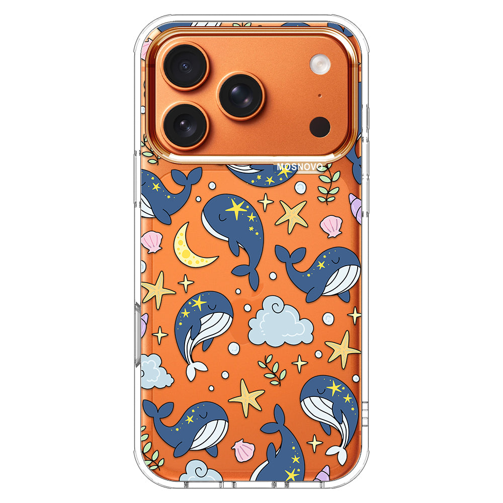 Moonlit Whales Phone Case - iPhone 17 Pro Case – MOSNOVO