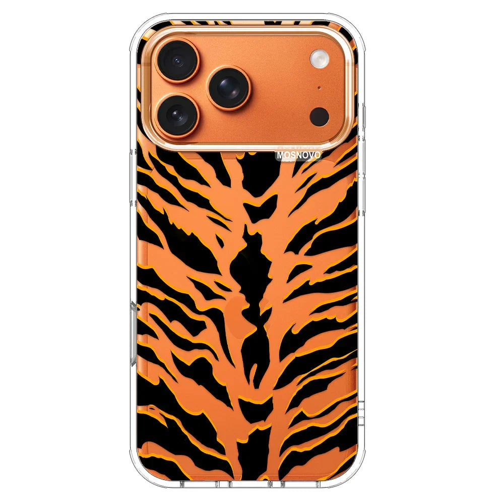 Tiger Print Phone Case - iPhone 17 Pro Max Case – MOSNOVO