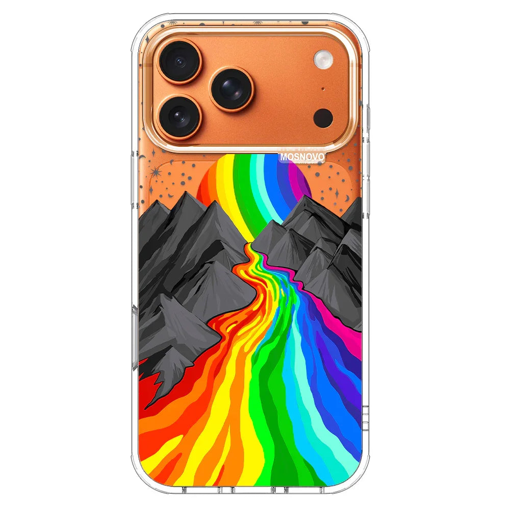 Rainbow Volcano Phone Case Rainbow Volcano Phone Case