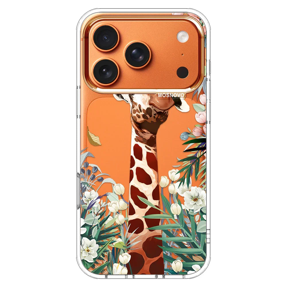 Giraffe Garden Phone Case - iPhone 17 Pro Case MOSNOVO Giraffe Garden Phone Case - iPhone 17 Pro Case MOSNOVO