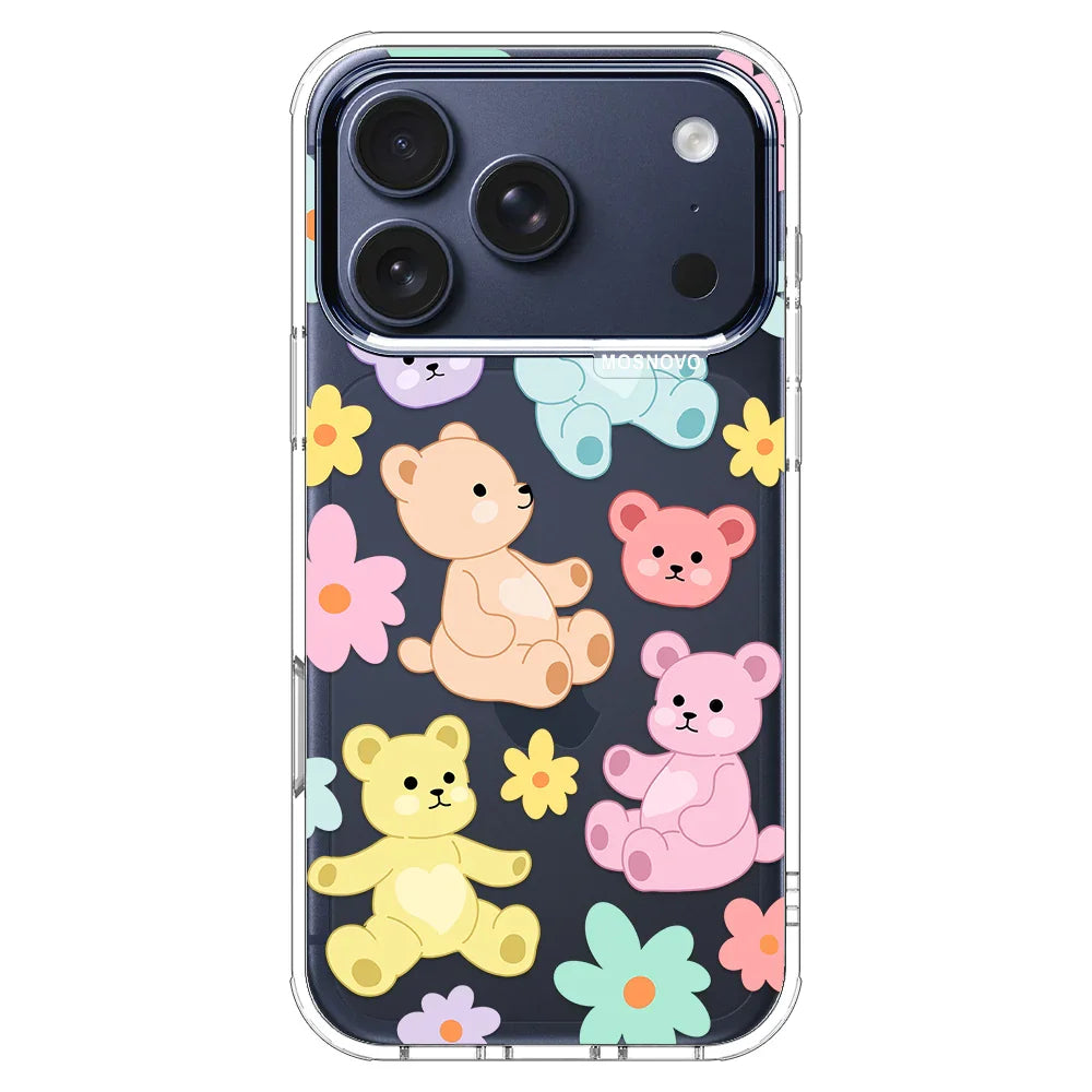 Cute Teddy Bear Phone Case - iPhone 17 Pro Case – MOSNOVO