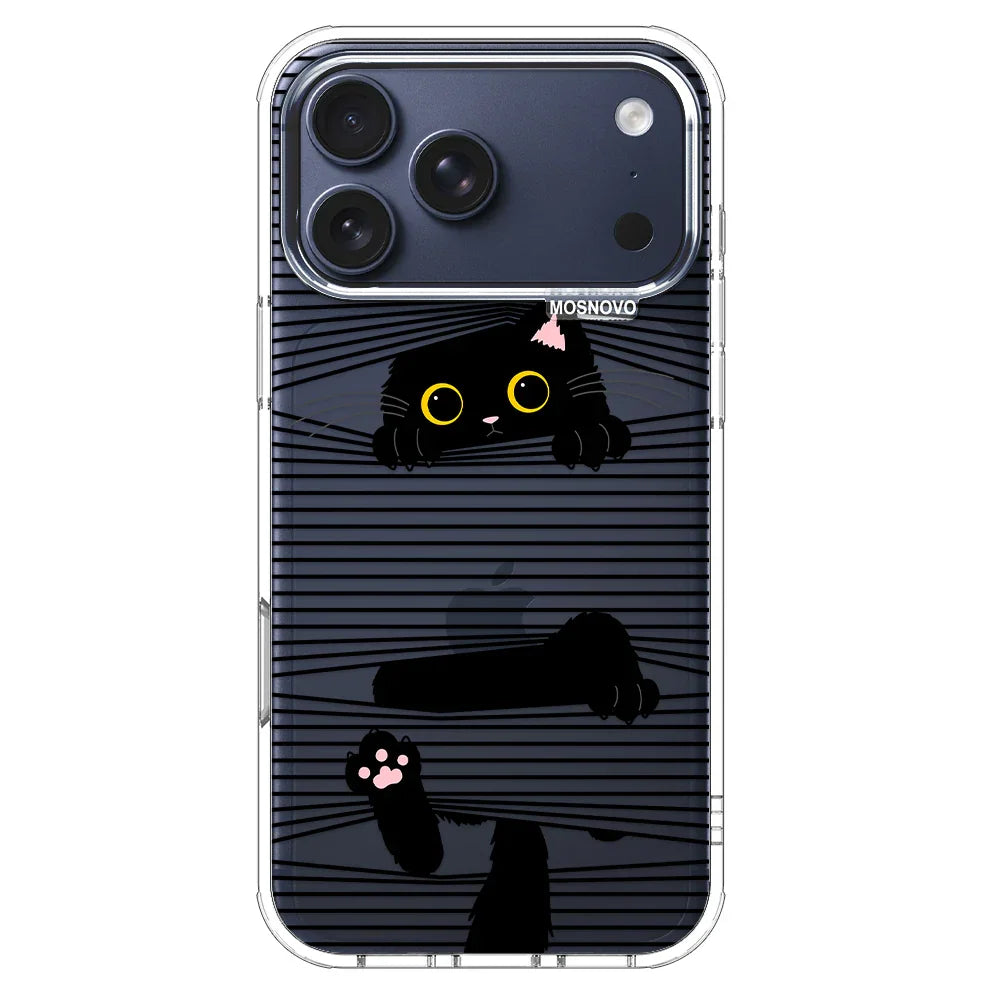 Hidden Black Cat Phone Case - iPhone 17 Pro Max Case – MOSNOVO
