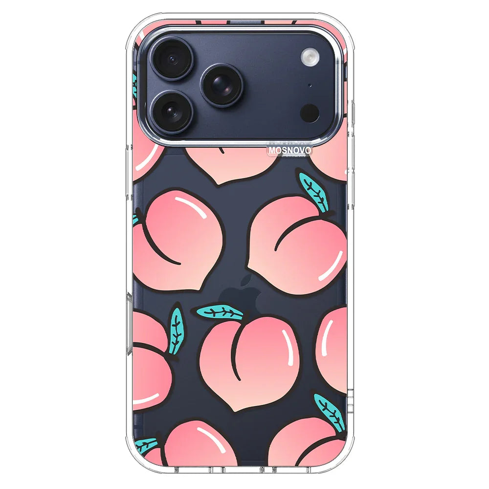 Cute Peach Phone Case - iPhone 17 Pro Max Case – MOSNOVO