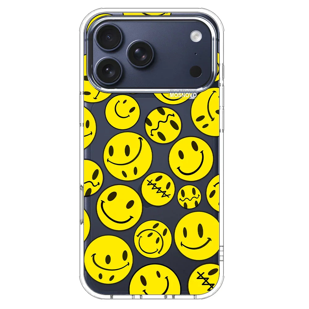 Smiley Face Phone Case - iPhone 17 Pro Max Case – MOSNOVO