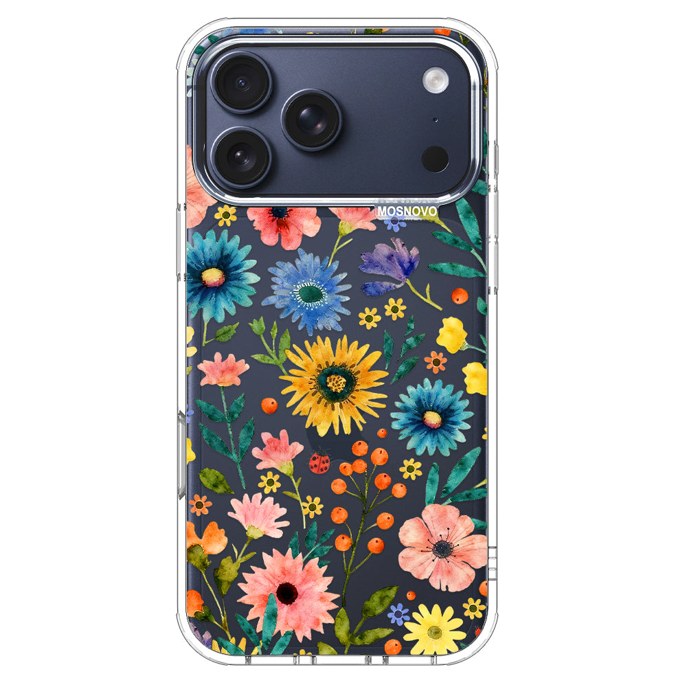 Wildflower Bloom Phone Case - iPhone 17 Pro Max Case – MOSNOVO