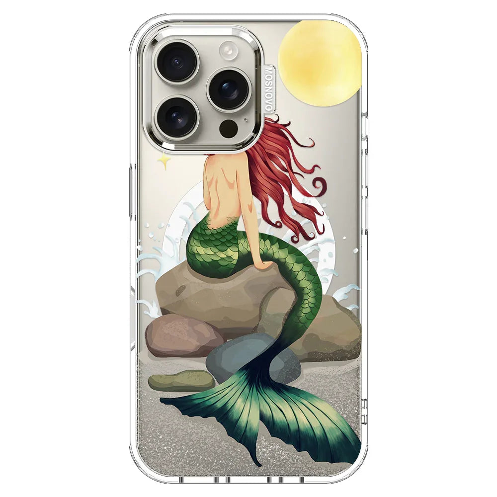 Fairy Mermaid Phone Case - iPhone 16 Pro Max Case Clear With MagSafe