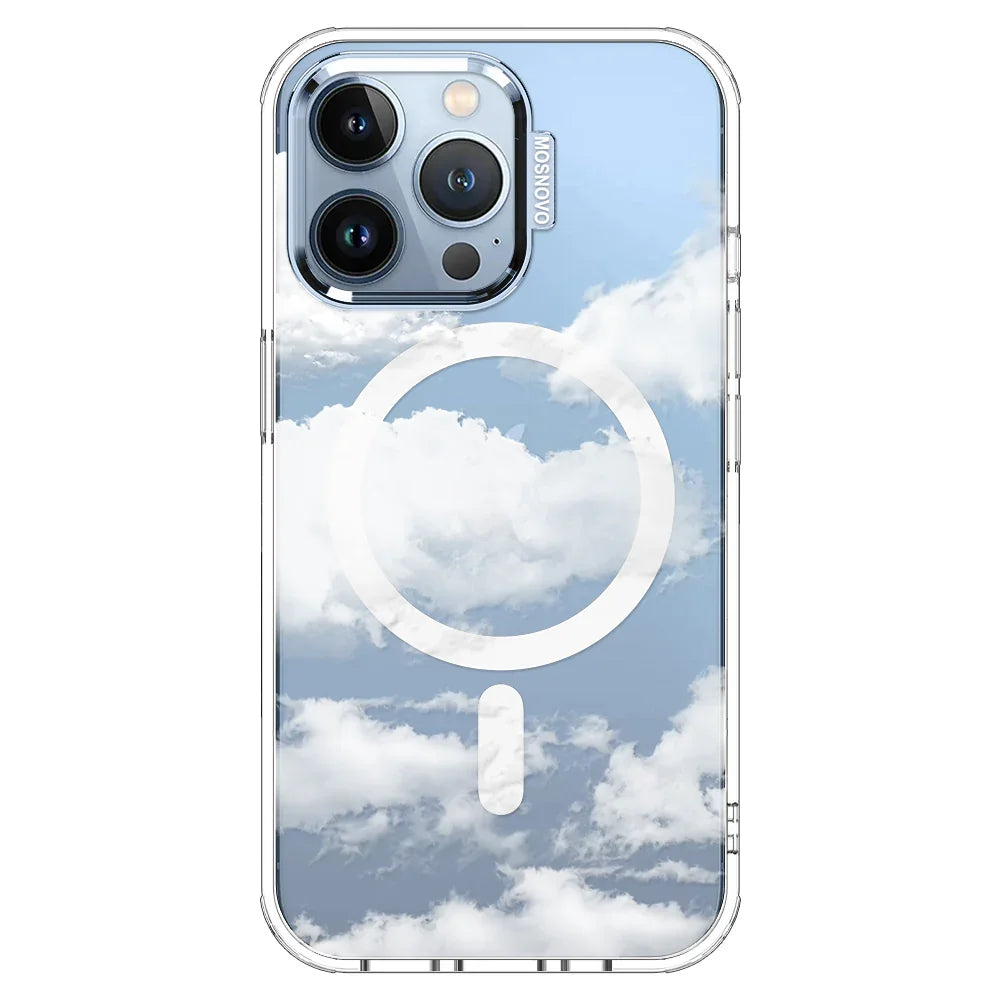 Cloud Phone Case - iPhone 13 Pro Case Clear With MagSafe