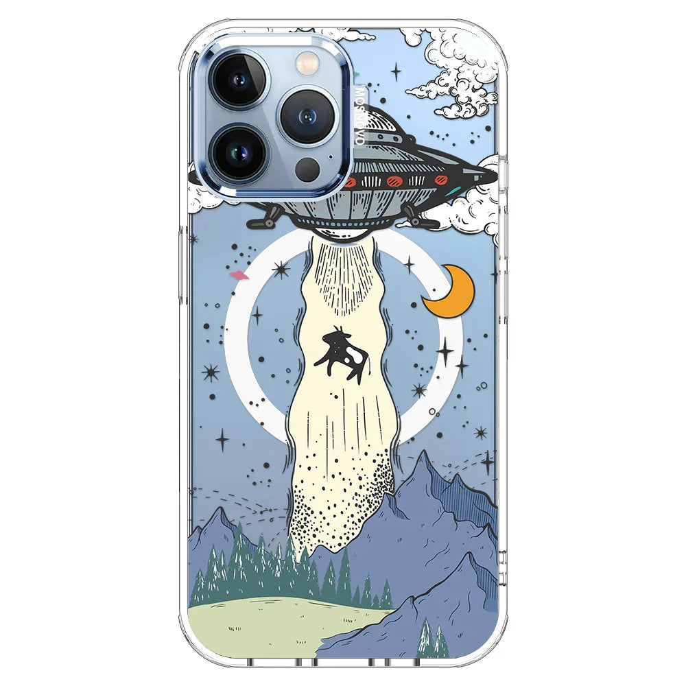 UFO Phone Case - iPhone 13 Pro Max Case Clear With MagSafe