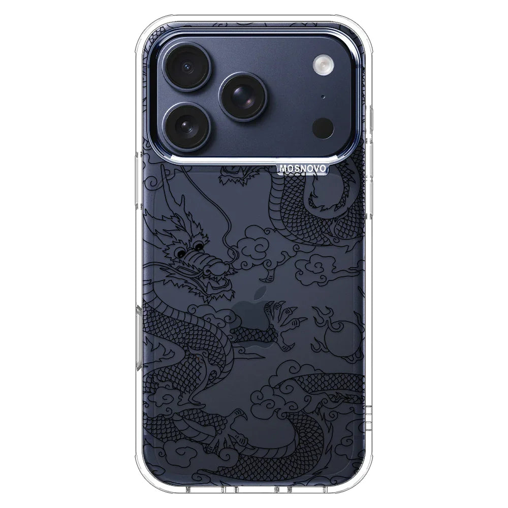 Black Dragon Phone Case - iPhone 17 Pro Case – MOSNOVO