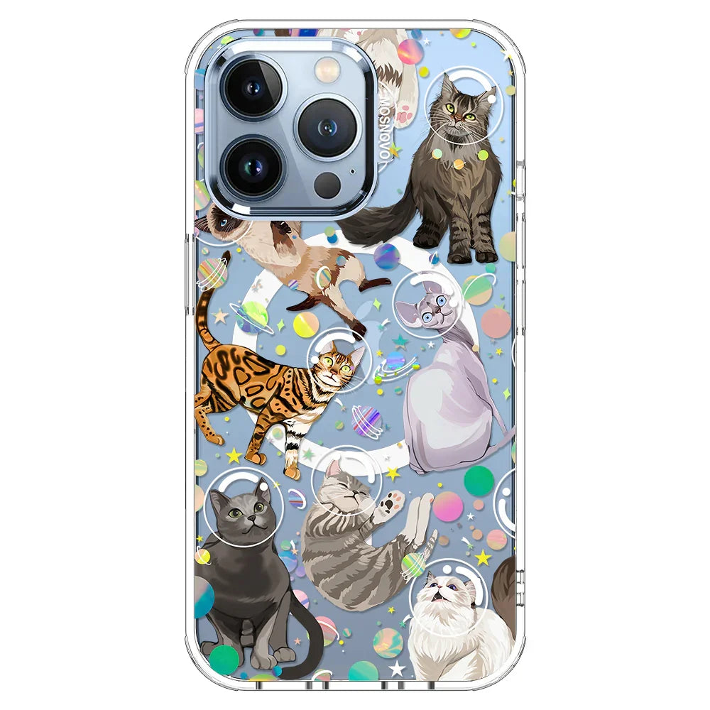Space Cat Phone Case - iPhone 13 Pro Case MOSNOVO Space Cat Phone Case - iPhone 13 Pro Case MOSNOVO