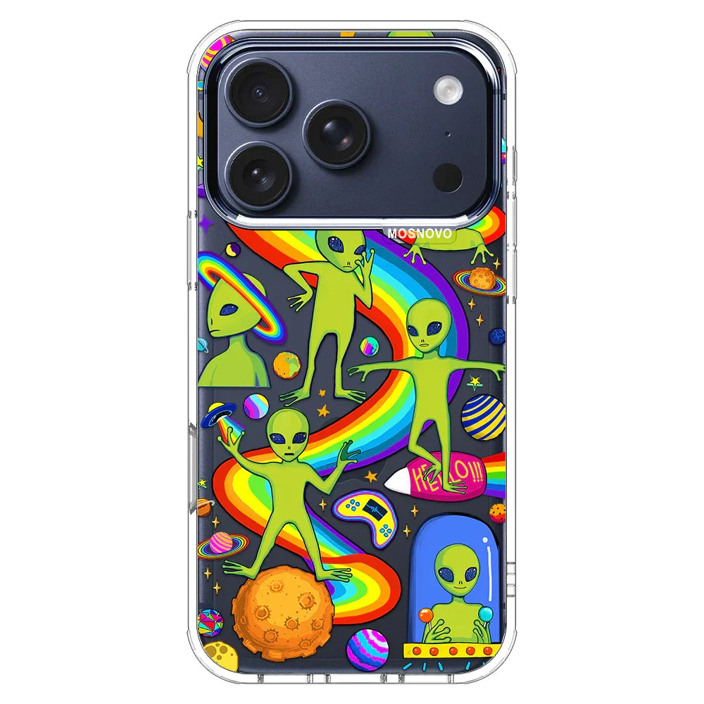 Funny Alien Phone Case - iPhone 17 Pro Case – MOSNOVO