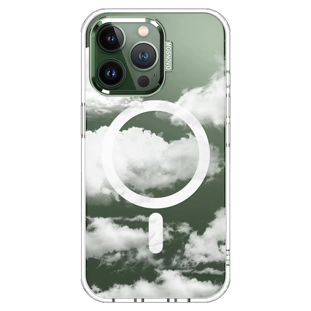 Cloud Phone Case - iPhone 13 Pro Case Clear With MagSafe