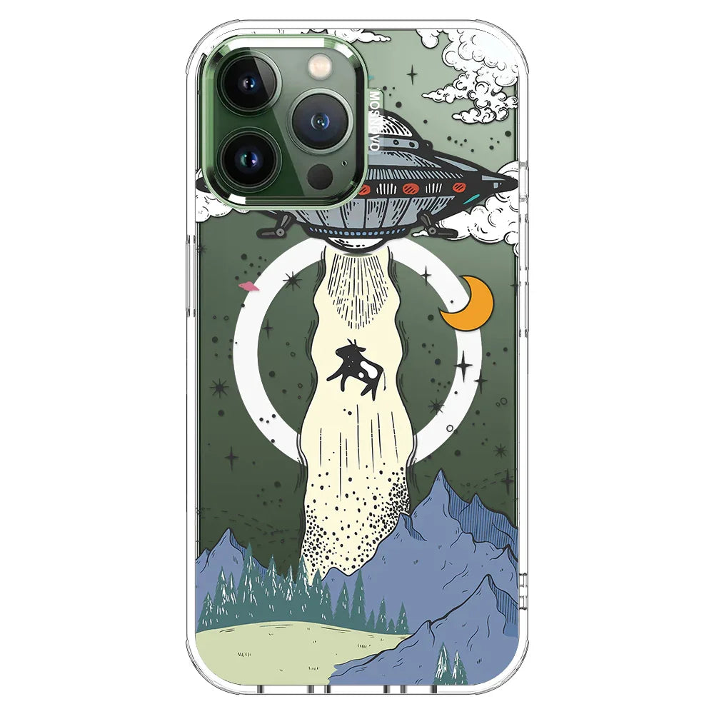 UFO Phone Case - iPhone 13 Pro Max Case Clear With MagSafe