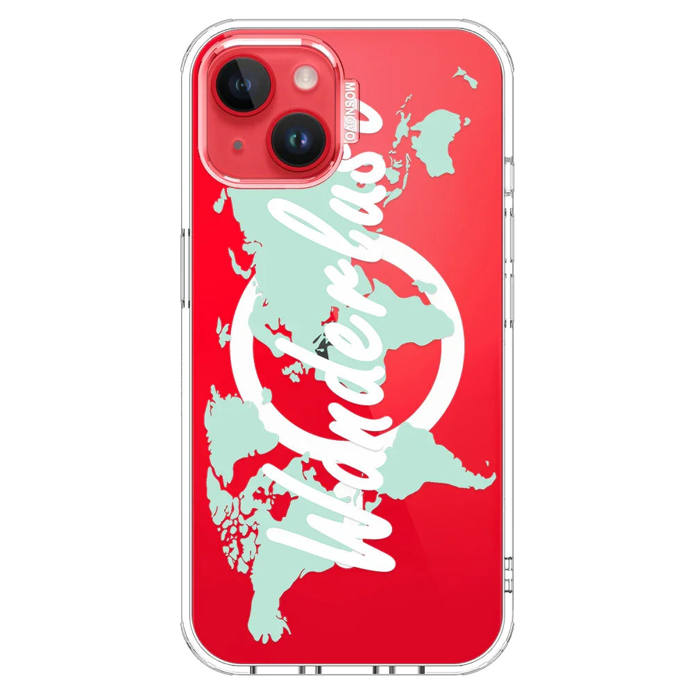 Wanderlust Phone Case - iPhone 13 Case Clear With MagSafe