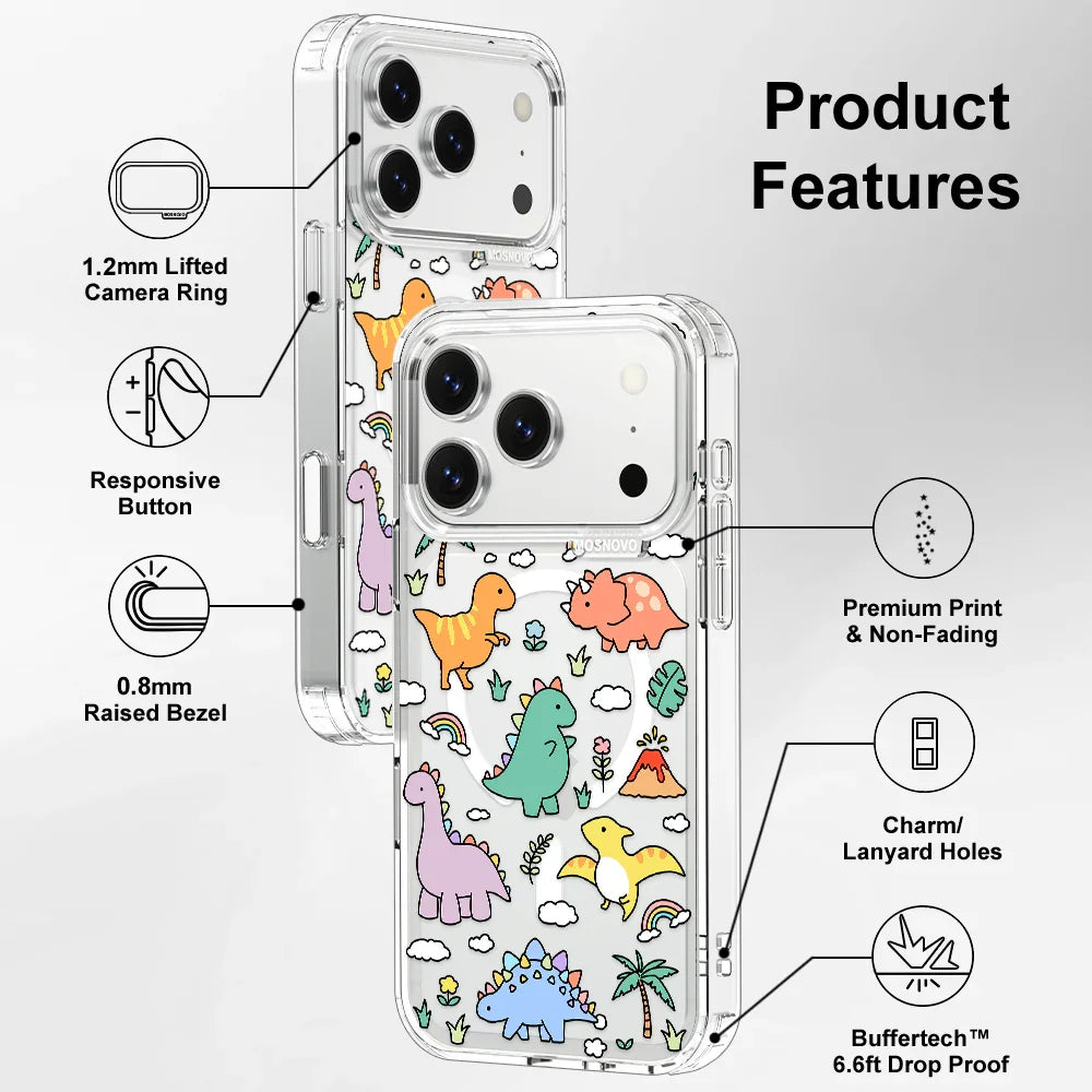 Dinosaur Land Phone Case - iPhone 17 Pro Case