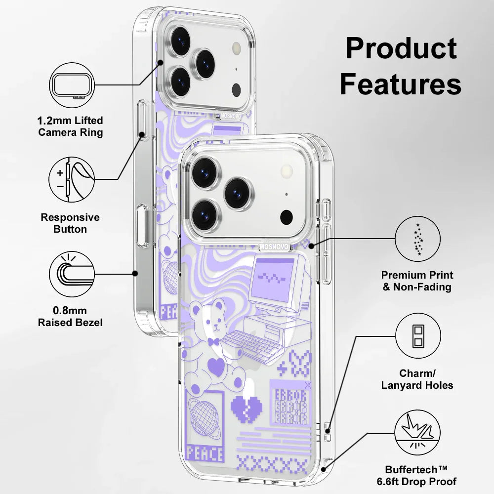 Y2K Aesthetic Phone Case - iPhone 17 Pro Case – MOSNOVO