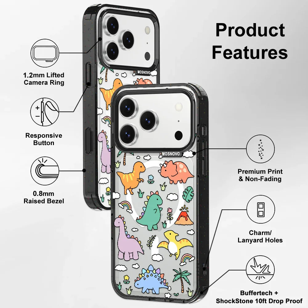 Dinosaur Land Phone Case - iPhone 17 Pro Case