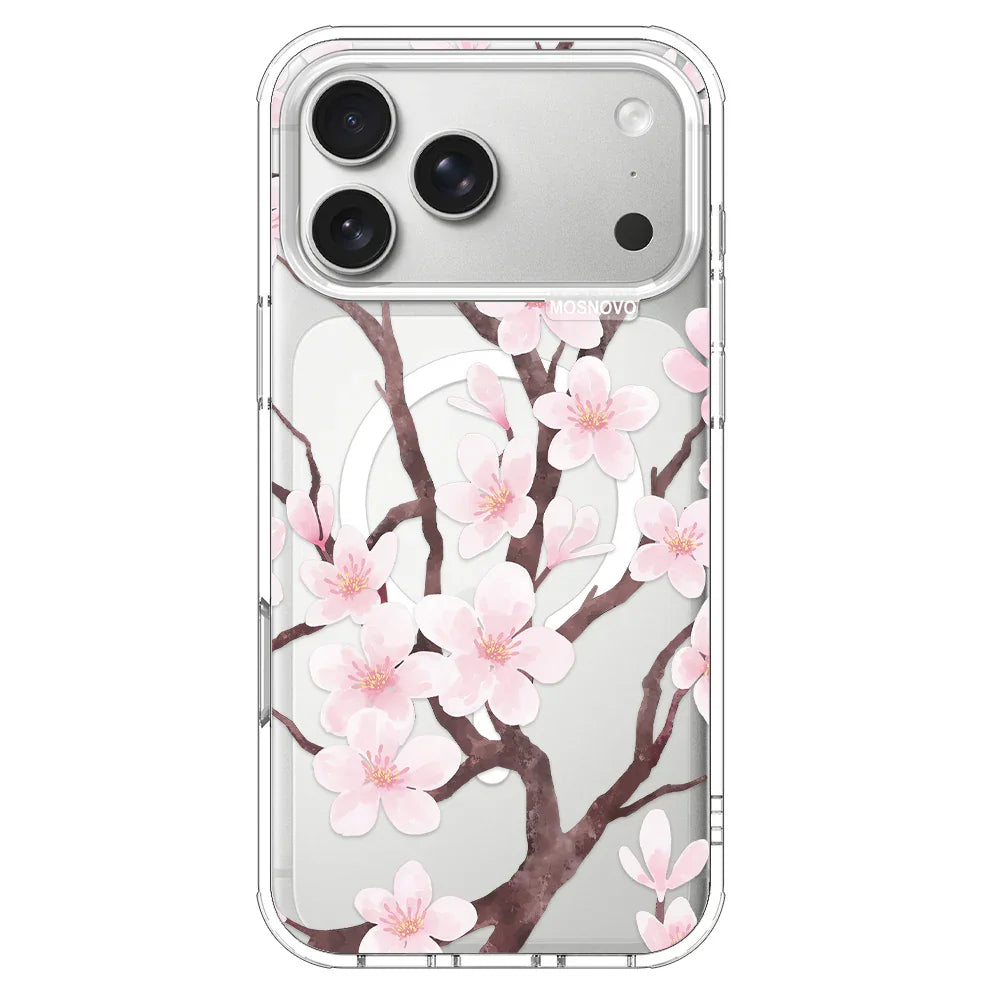 Cherry Blossom Flower Phone Case - iPhone 17 Pro Max Case – MOSNOVO