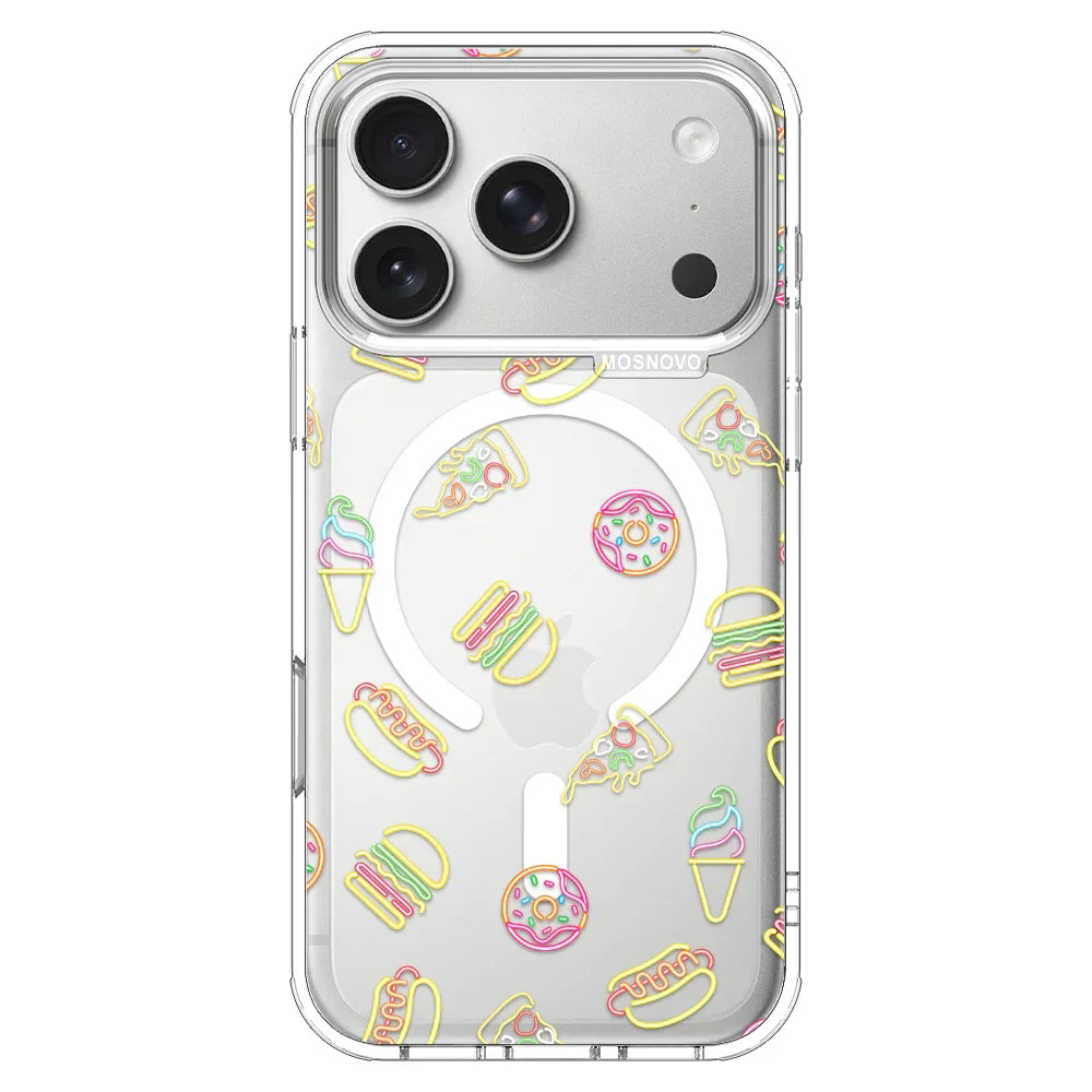 Neon Junk Food Phone Case