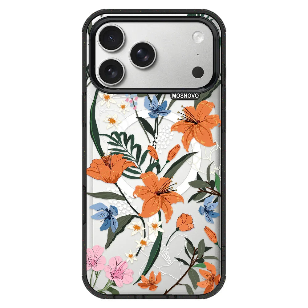 Lily Garden Phone Case - iPhone 17 Pro Max Case – MOSNOVO