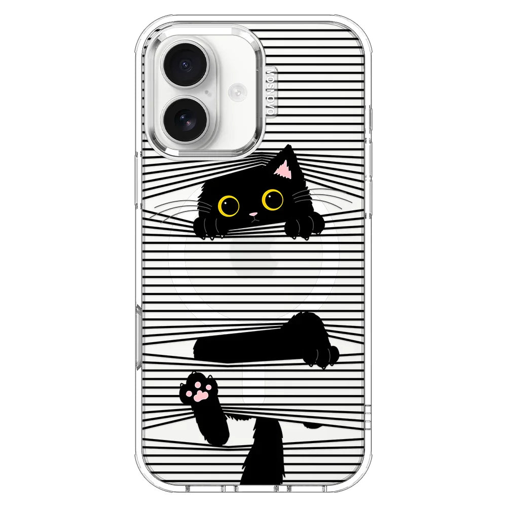Hidden Black Cat Phone Case Hidden Black Cat Phone Case
