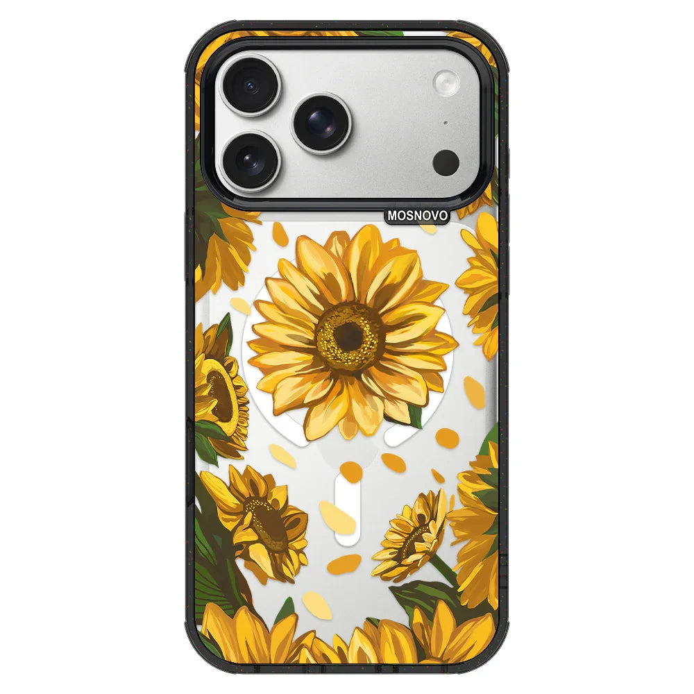 スマートフォン本体 sun flower Sunflower Garden Phone Case - iPhone 17 Pro Max Case – MOSNOVO