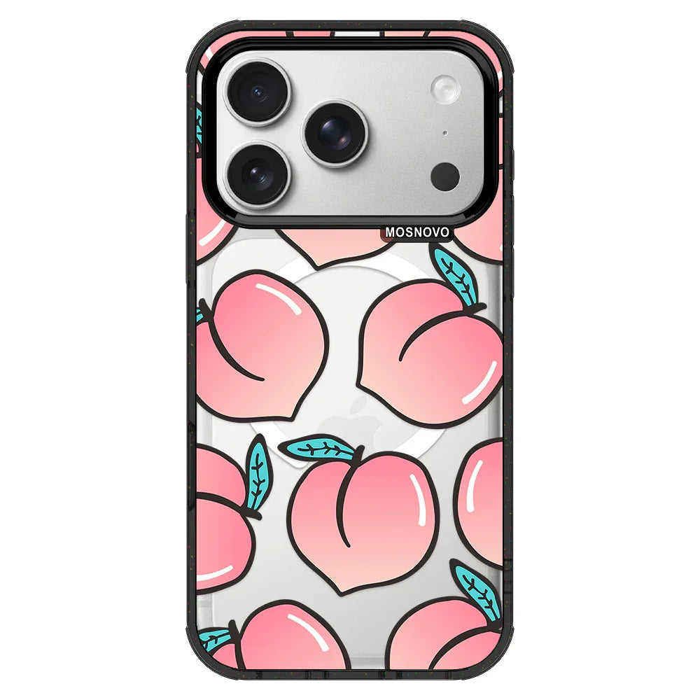 Cute Peach Phone Case - iPhone 17 Pro Case – MOSNOVO