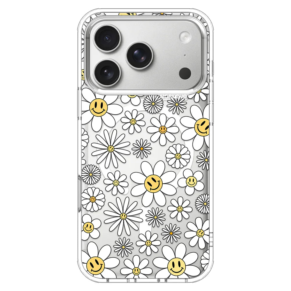Happy Daisy Blooms Phone Case - iPhone 17 Pro Case – MOSNOVO