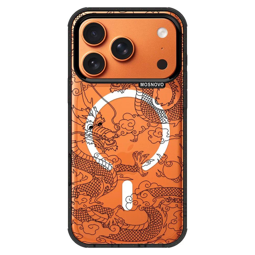 Black Dragon Phone Case - iPhone 17 Pro Case – MOSNOVO