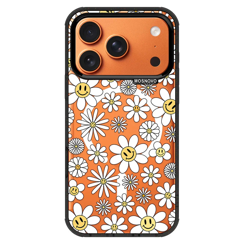 Happy Daisy Blooms Phone Case - iPhone 17 Pro Case – MOSNOVO