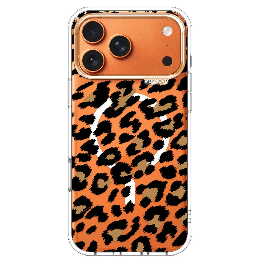 Leopard Print Phone Case - iPhone 17 Pro Max Case – MOSNOVO
