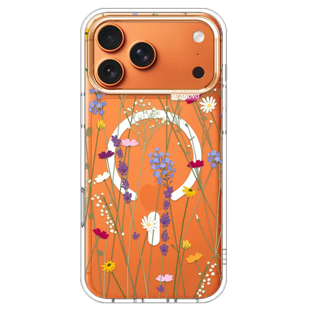 Floral Garden Lavender Daisy Flower Phone Case - iPhone 17 Pro Max