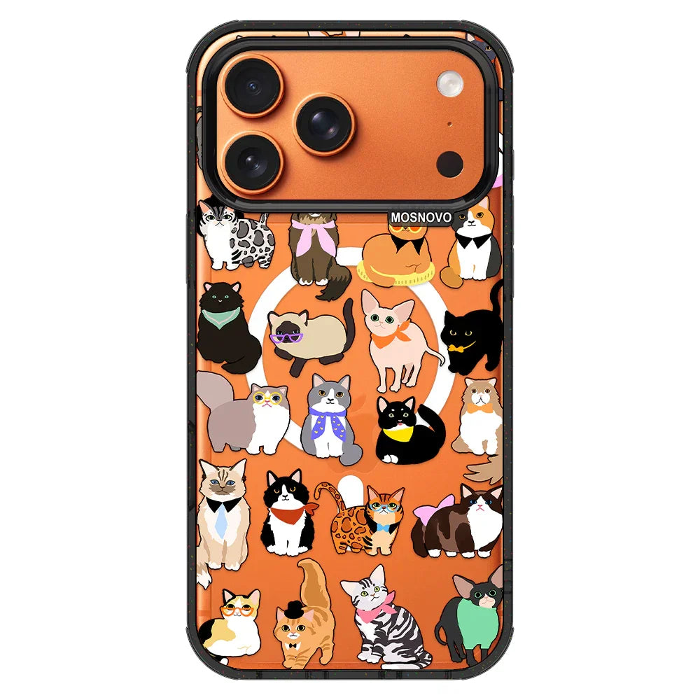 Cute Cat Phone Case - iPhone 17 Pro Max Case – MOSNOVO