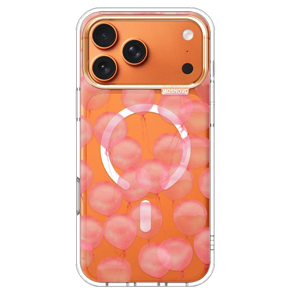 Pink Ballons Phone Case - iPhone 17 Pro Max Case – MOSNOVO