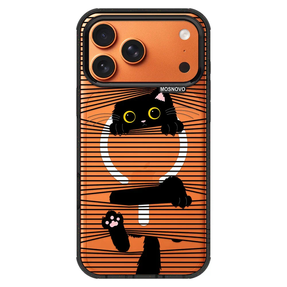 Hidden Black Cat Phone Case - iPhone 17 Pro Max Case – MOSNOVO