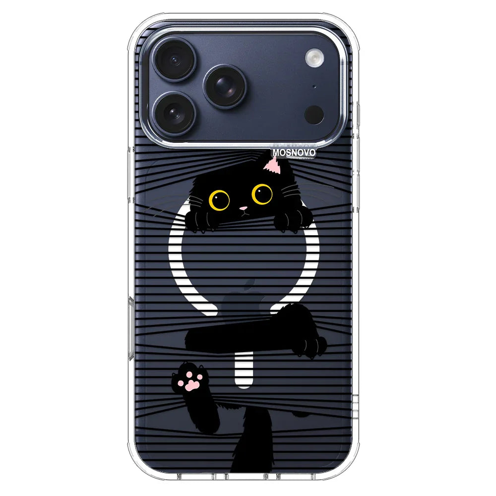 Hidden Black Cat Phone Case - iPhone 17 Pro Max Case – MOSNOVO