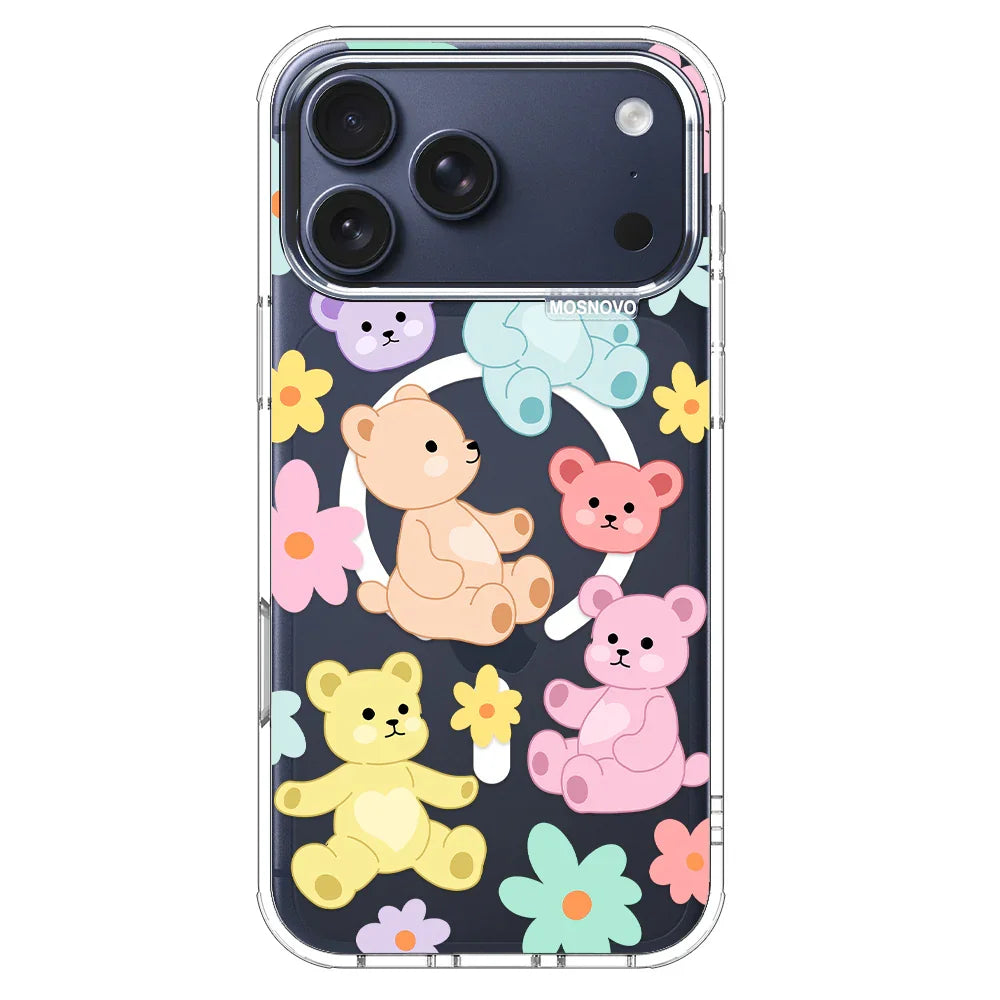 Cute Teddy Bear Phone Case - iPhone 17 Pro Max Case – MOSNOVO
