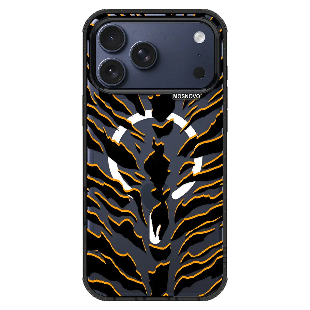 Tiger Print Phone Case - iPhone 17 Pro Max Case – MOSNOVO