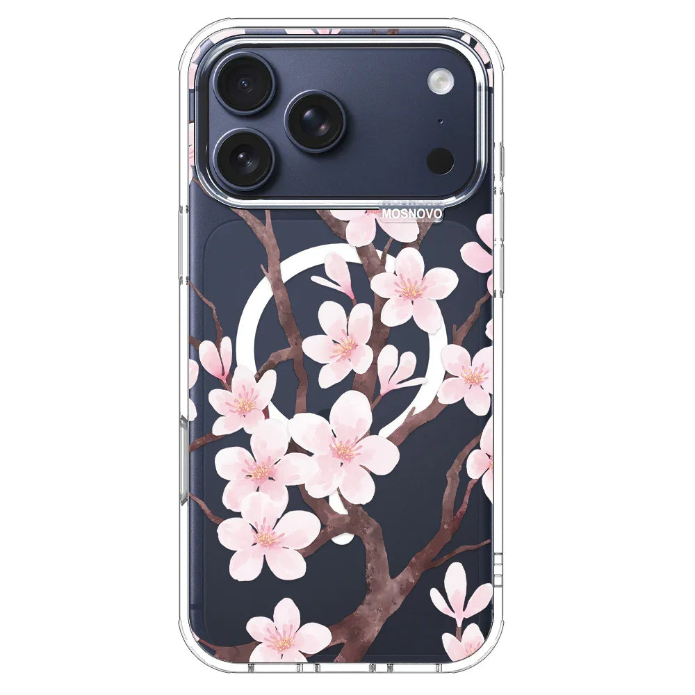 Cherry Blossom Flower Phone Case - iPhone 17 Pro Max Case – MOSNOVO