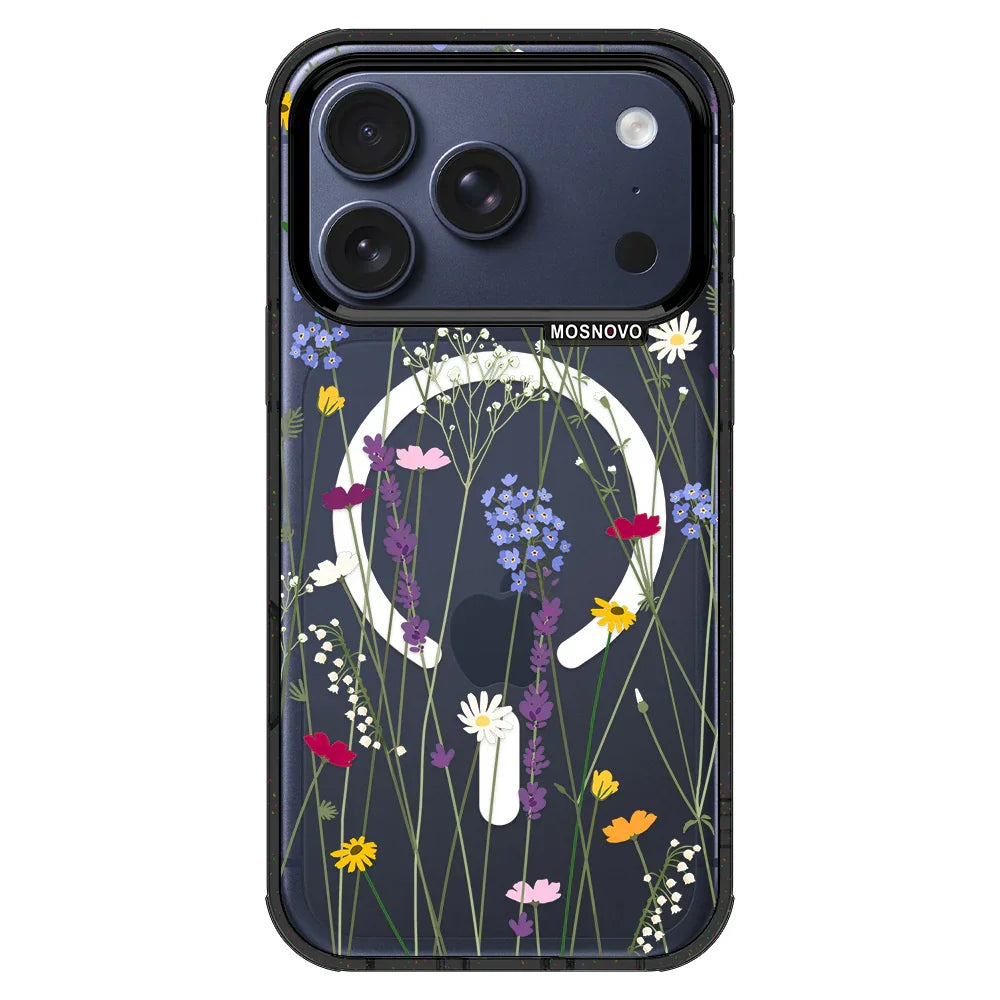 Floral Garden Lavender Daisy Flower Phone Case - iPhone 17 Pro