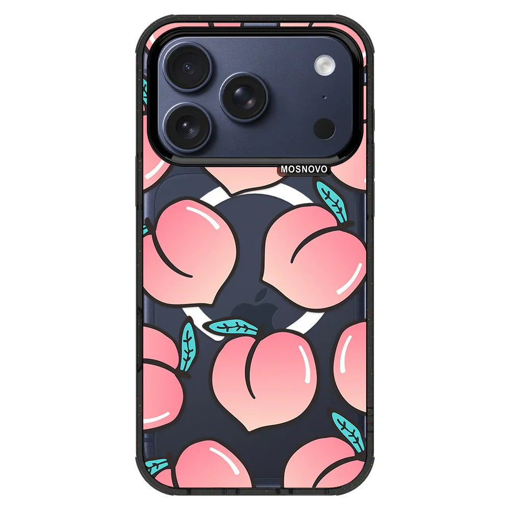 Cute Peach Phone Case - iPhone 17 Pro Case – MOSNOVO